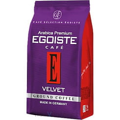 EGOISTE Velvet Натуральный жареный молотый кофе 200гр