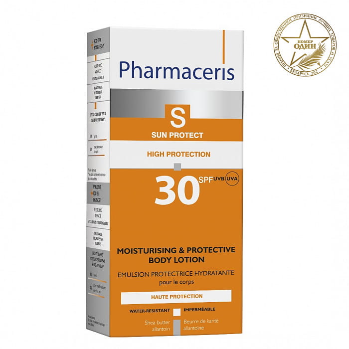 Pharmaceris S Увлажняющий защитный лосьон для тела SPF30, 150 мл
