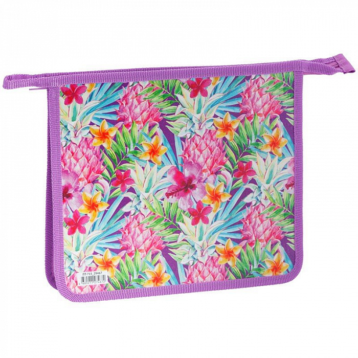 ArtSpace Папка для тетрадей (на молнии 1 отд. А5 "Flowers")