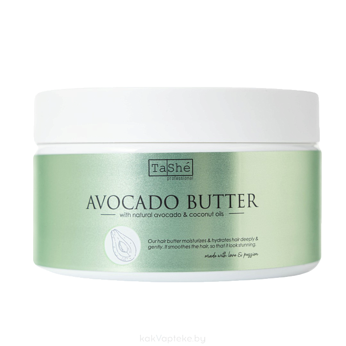 Tashe Professional Баттер для волос Avocado hair butter, 300 мл