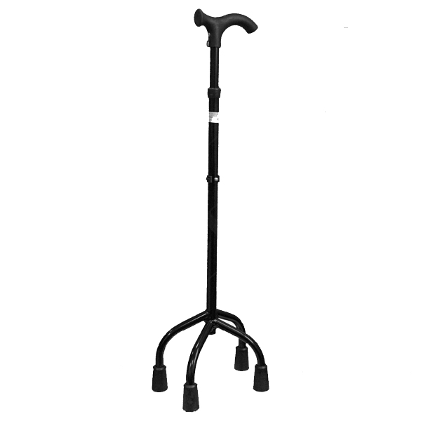 Аверсус Трость опорная металлическая (алюминевая сплав)регулируемая по высоте (22/4, на 4-х опорах)