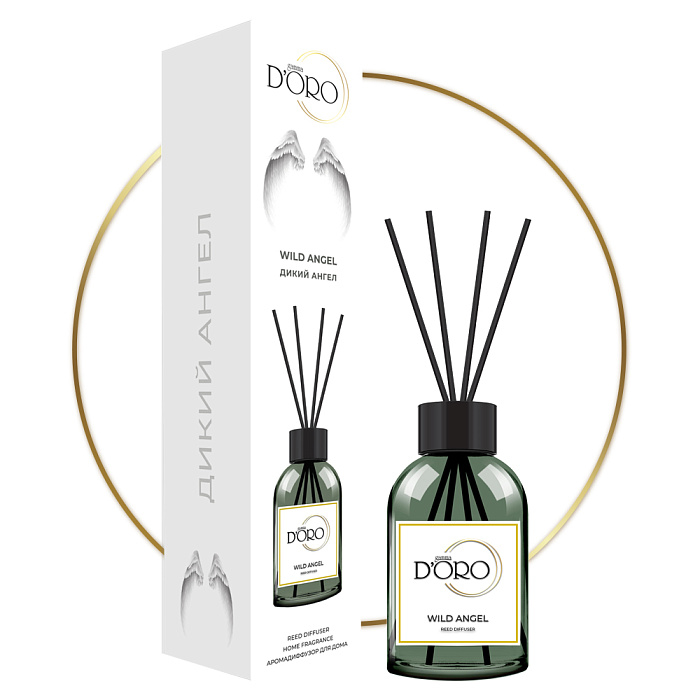 Gamma D'ORO Аромадиффузор для дома Дикий ангел 100 мл WILD ANGEL