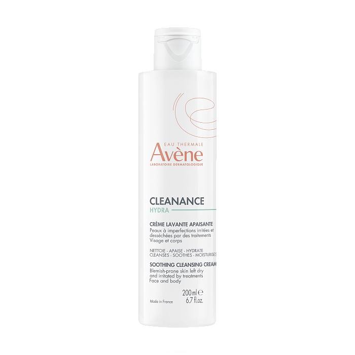 AVENE CLEANANCE HYDRA Очищающий успокаивающий крем для проблемной кожи 200 мл