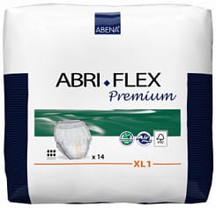 Abena Abri-Flex Premium Подгузники (трусики) одноразовые для взрослых XL1, 14 шт