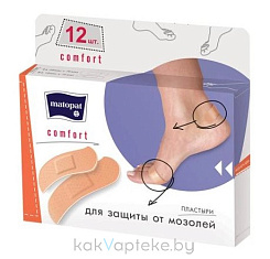 Набор пластырей COMFORT размером 25мм х 76мм и 19мм х 76мм