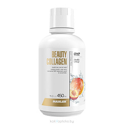 MAXLER БАД «Бьюти Коллаген» вкус: персик-манго, жидкость 450 мл