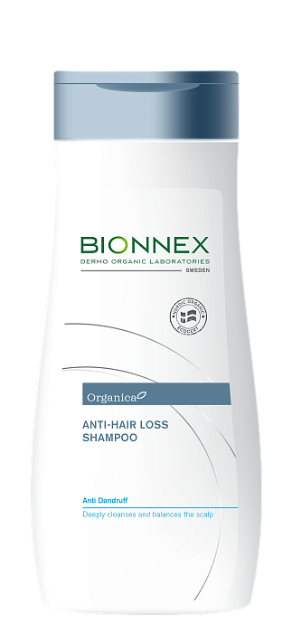 Bionnex Organica Шампунь против выпадения волос против перхоти, 300мл