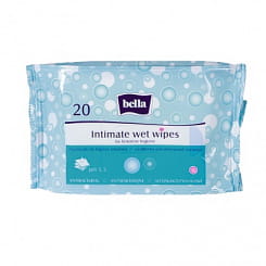Bella Влажные салфетки для интимной гигиены 20 шт