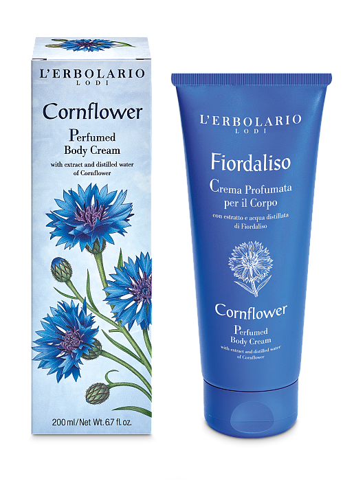 L'Erbolario ВАСИЛЁК Парфюмированный крем для тела 200 мл