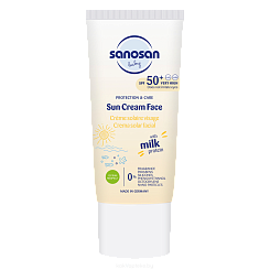 Sanosan Baby Солнцезащитный крем SPF 50+ детский 30 мл
