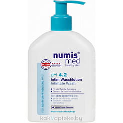 Numis med Гель для интимной гигиены pH 4,2 для чувствительной кожи с пантенолом, 200 мл