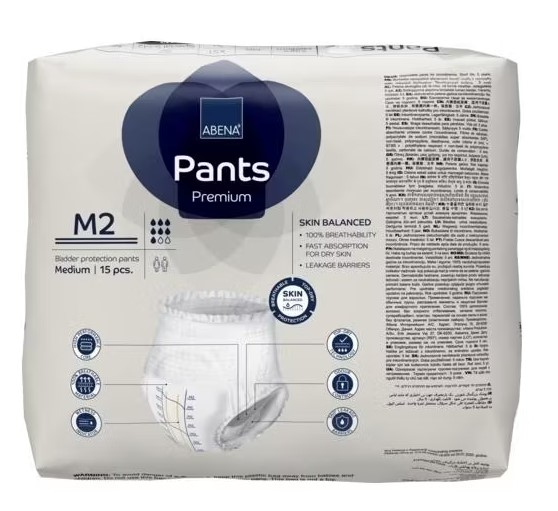 Abena  Pants Premium Подгузники (трусики) одноразовые для взрослых M2, 15 шт