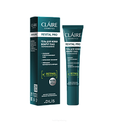 CLAIRE COSMETICS REVITAL PRO Гель для кожи вокруг глаз ультраувлажнение, 15 мл