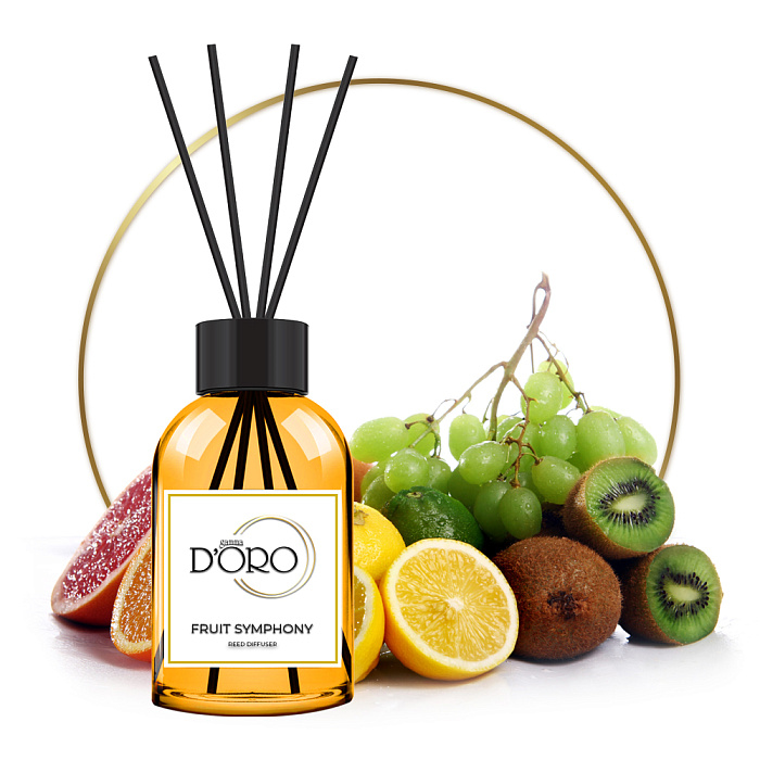 Gamma D'ORO Аромадиффузор для дома Фруктовая симфония 100 мл FRUIT SYMPHONY