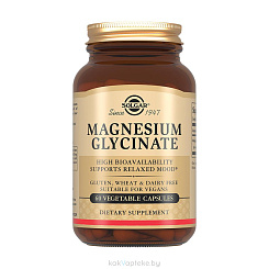 Solgar Глицинат магния, БАД капсулы №60