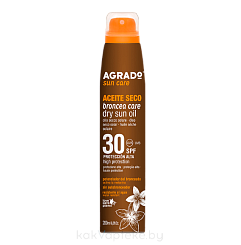 AGRADO Сухое масло-спрей для загара SPF30 / Dry Sun Oil SPF 30, 200 мл