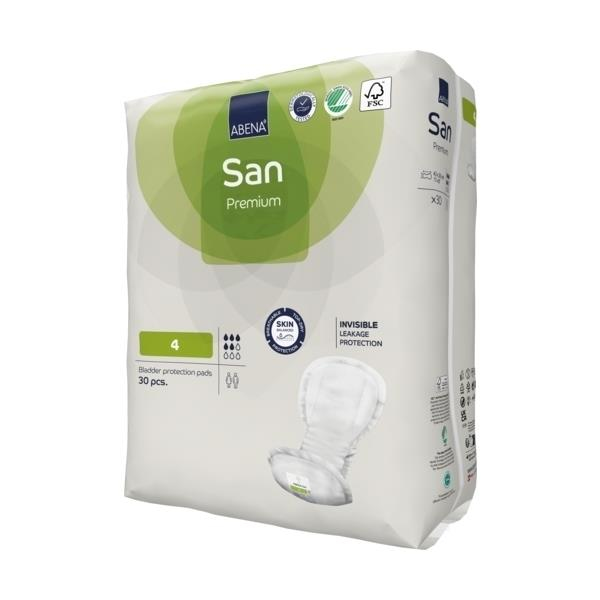 Abena San Premium Прокладки одноразовые урологические для взрослых (4), 30 шт