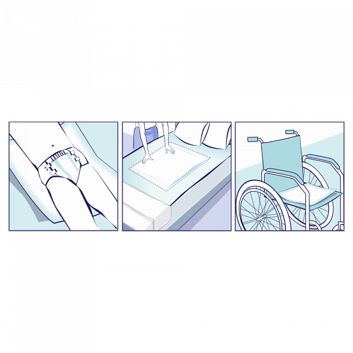 Seni Soft Пеленки одноразовые 40*60 см (впитывающие), 5 шт