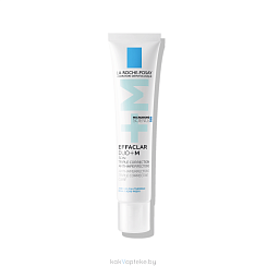 LA ROCHE-POSAY EFFACLAR DUO+M Тройной корректирующий крем-гель для проблемной кожи, 40 мл