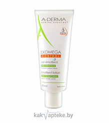 A-DERMA EXOMEGA CONTROL Смягчающий лосьон в стерильной упаковке 200 мл