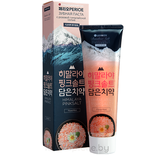 PERIOE Зубная паста с гималайской солью Himalaya Pink Salt Floral Mint 100 г.