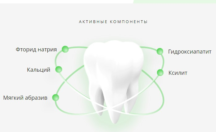 Laсalut Junior ДЕТСКАЯ зубная паста 6+ защита от кариеса и укрепление эмали 65г