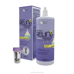 Раствор для ухода за контактными линзами RELINS® PEROXYDE SYSTEM, 360мл Раствор для ухода за контактными линзами RELINS® PEROXYDE SYSTEM, 360мл
