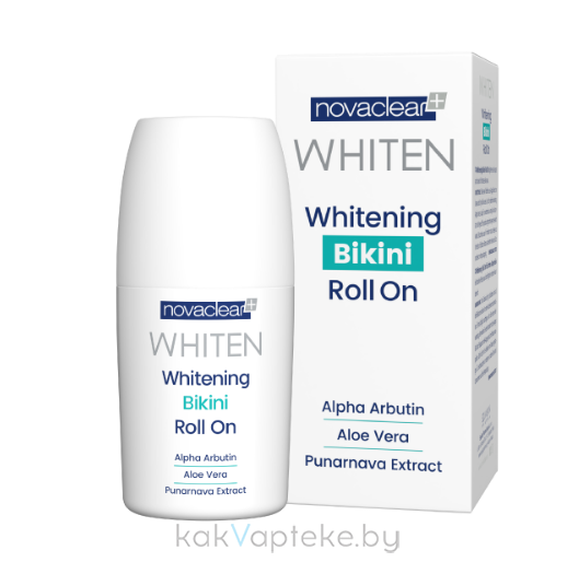 Novaclear Whiten Отбеливающий ролик для зоны бикини 50 мл