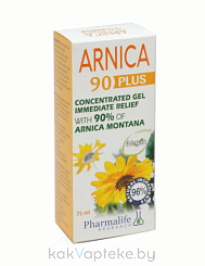 Pharmalife Research PHARMALIFE RESEARCH Arnica 90 plus Гель-концентрат с арникой 75 мл