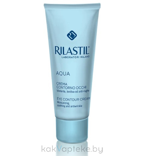 Rilastil AQUA Увлажняющий крем для контура глаз, 15 мл