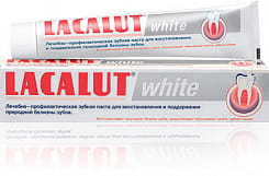 Lacalut WHITE Профилактическая зубная паста (для восстановления и поддержания природной белизны), 50мл