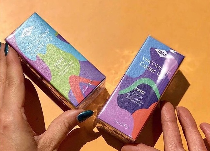 Новинка! Viscoderm cover up - стерильная жидкая светлая тональная основа.