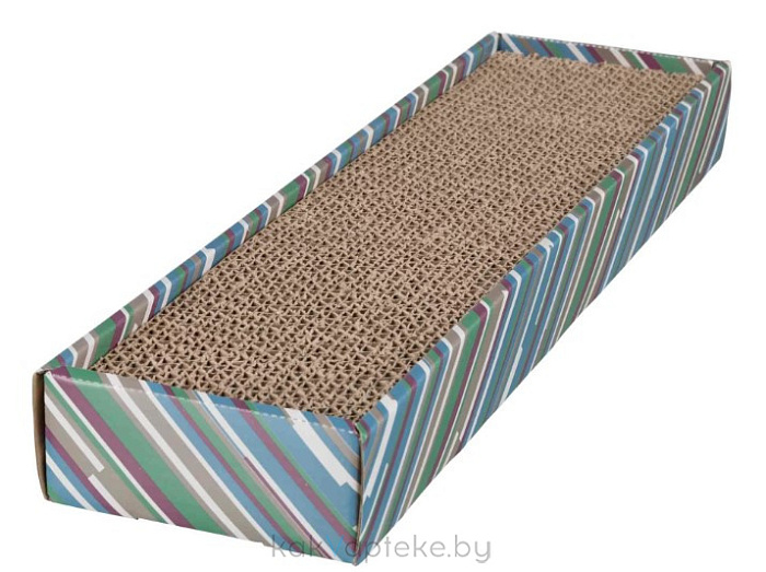 Trixie Когтеточка  для кошек "Scratchy", с кошачьей мятой, 13х48см