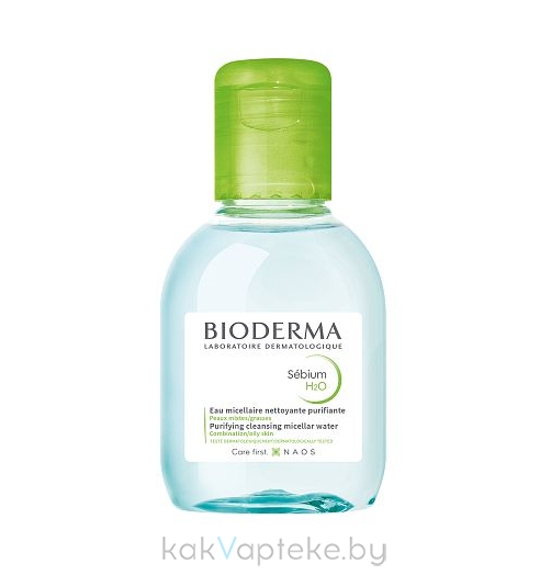 Bioderma Вода мицеллярная Sebium H2O 100 мл
