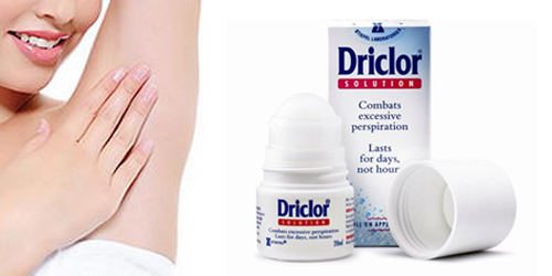Новинка — антиперсперат Driclor для людей с повышенным потоотделением