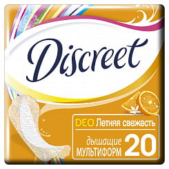 Discreet Deo Summer Fresh Multiform Женские гигиенические прокладки на каждый день 20 шт