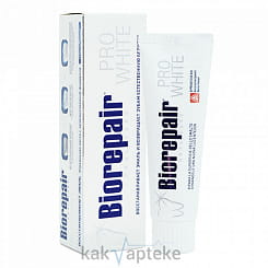 BioRepair Зубная паста Plus Pro White / Биорепейр Плюс Про Вайт 75 мл
