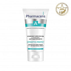 Pharmaceris A Защитный крем для рук с антибактериальным эффектом ANTISEPTIC-PROTECT 50 мл Pharmaceris A Защитный крем для рук с антибактериальным эффектом ANTISEPTIC-PROTECT 50 мл