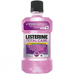 Listerine Total Care Ополаскиватель для полости рта, 250 мл