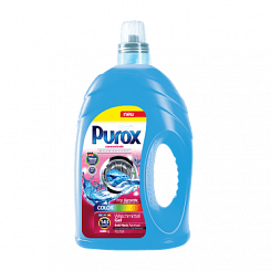 Purox COLOR Гель для стирки цветных тканей, 4,3 л