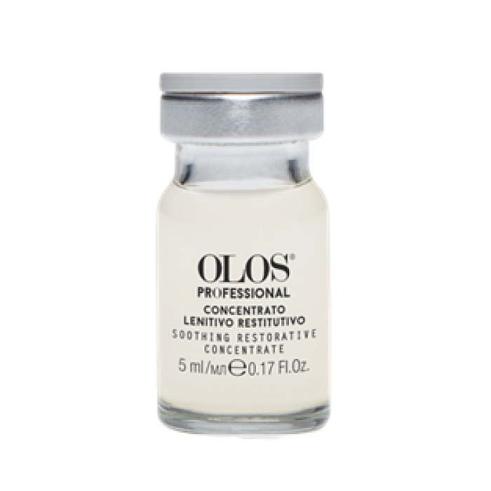 OLOS Успокаивающий восстанавливающий концентрат для лица 6 шт по 5 мл