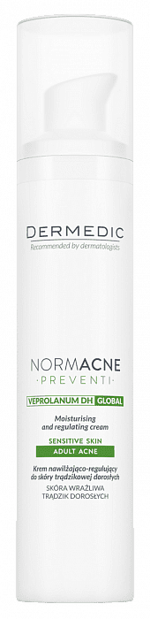 Dermedic NORMACNE Увлажняющий и регулирующий крем 40мл (антивозрастной уход за зрелой кожей)