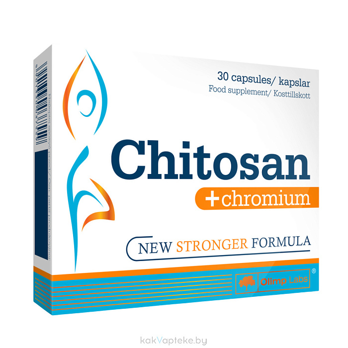 Хитозан+Хром, БАД капсулы №30