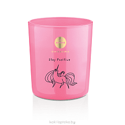 Aroma HOME Ароматизированная свеча в стекле Stay Positive Candle 140 гр