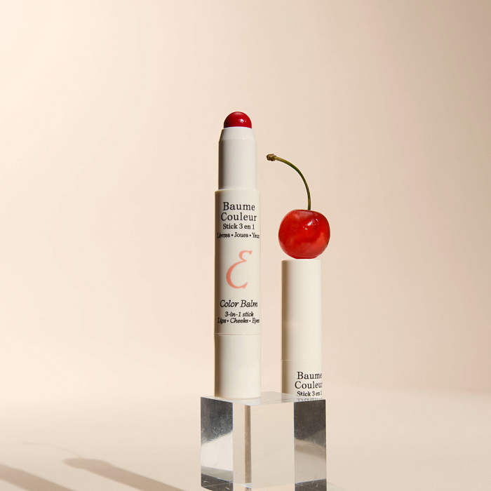 Laboratoires EMBRYOLISSE Оттеночный бальзам-стик 3 в 1 для губ, щек и век, тон насыщенно-красный, 2,5 г