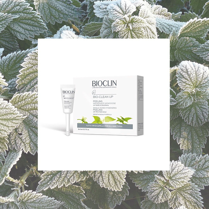 BIOCLIN BIO-CLEAN UP Крем-пилинг для всех типов волос, 6х5 мл