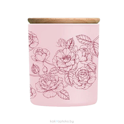 Aroma HOME Ароматизированная свеча в стекле CANDLE Roza, 160 гр