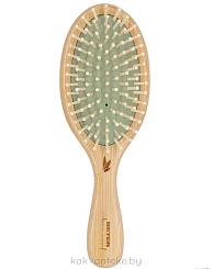 Beter Расческа для волос массажная BAMBOO CUSHION BRUSH с деревянными зубчиками