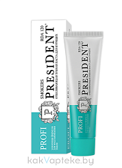 PRESIDENT PROFI Зубная паста Smokers (120 RDA), 50 мл