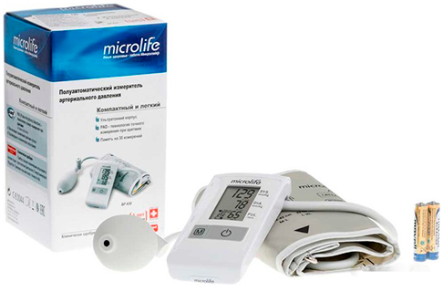 Прибор для измерения артериального давления электронный модель BP-A50 с комплектующими
